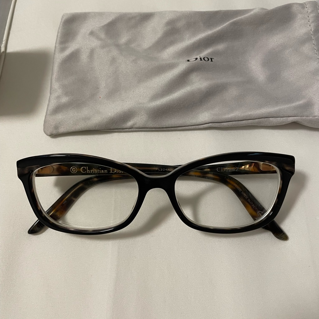Dior Black And Brown Modern Glasses